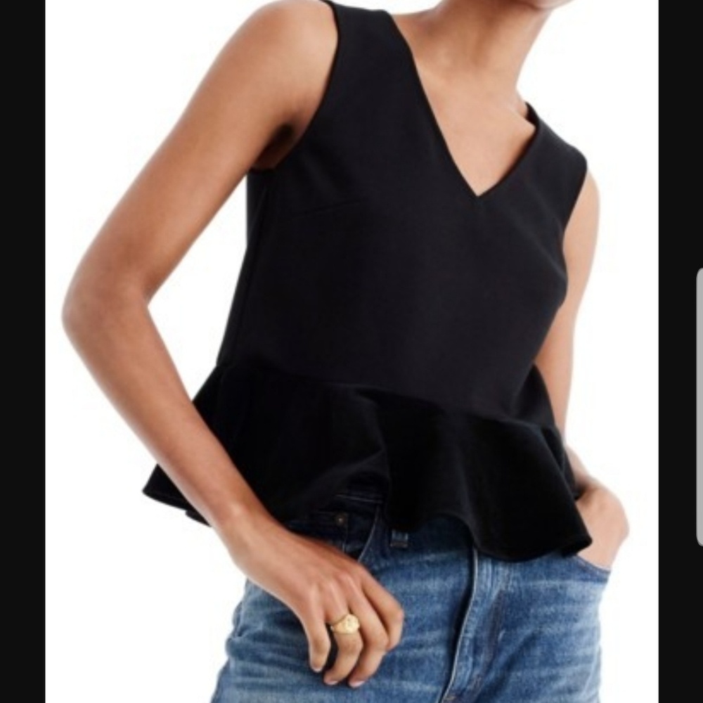 JCrew peplum top - Picture 1 of 5